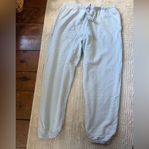 SKIMS Soft Gray Track Pants